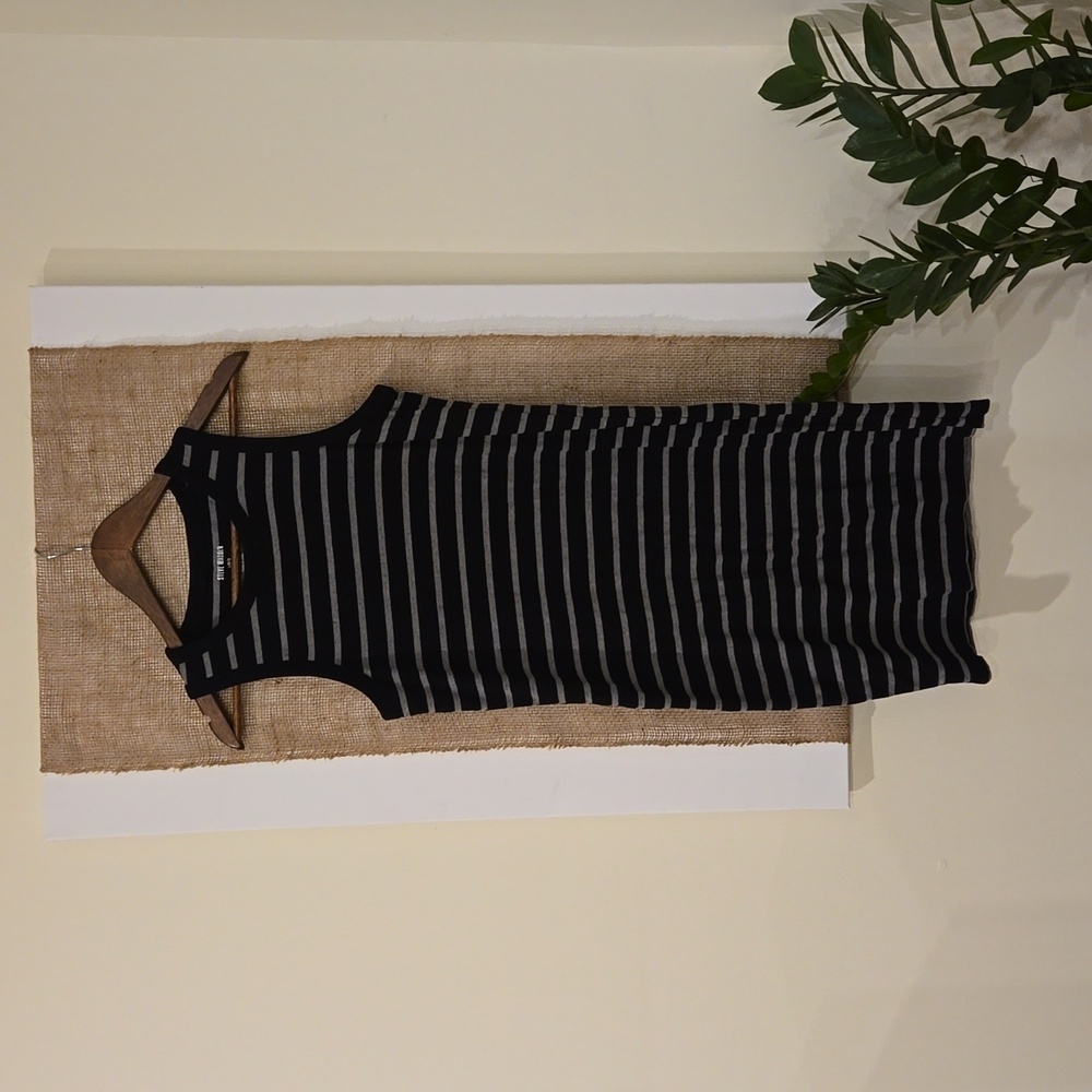Steve Madden ribbed tank dress size Large